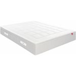 Epeda - Matelas l'escapade 90x190 Ressorts et mousse à mémoire de forme - Blanc