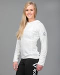 Reebok Combat Lightweight Hoodie - Chalk - XS