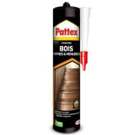 Colle Fixation Pattex Bois Plinthes et Menuiserie Cartouche, 380g