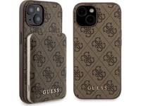 Guess  Guess Gubpm5p15s4gemgw Apple Iphone 15 Hardcase + Powerbank 5000Mah Magsafe 4G Metal Logo Brązowy/Brown