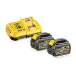 DEWALT BATTERIPAKKE 54V FLEXVOLT 6.0 AH M/LADER