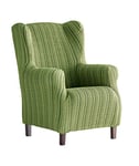 Martina Home Mejico Housse de Fauteuil élastique À Oreilles 33x42x8 cm Vert