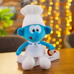 40Cm  Smurf Painter Engineer Chef Modeling Plush Toys Cartoon Anime Plush Toy