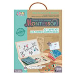 Tableau Éducatif Formes "Montessori" 29cm Multicolore