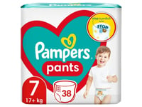 Pampers Pants, Size 7, 38 Pcs, Diapers, 17+Kg, 81748920