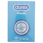 Durex Classic condoms, 18 pieces