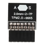 Module TPM 2.0, puce TPM, 14 broches, 2x7P, Module de s&eacute;curit&eacute; pour ASUS, Module de Protection de plate-forme Win11