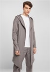 Urban Classics Long Hooded Open Edge Cardigan Men Hoodie Melange