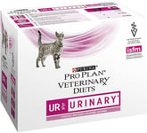 PURINA® Pro Plan Veterinary Diets Urinary™ - Nourriture pour chats au saumon 10x85 g