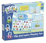 Alphablocks Clip & Learn Alphabet Interactive Toy 10 Games 4  Read Description