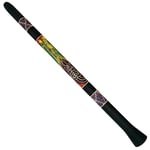 Didgeridoo, Hand-Painted Didge with Indigenous Australian Lizard Design - World Rhythm MDI001