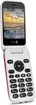 NEW Doro 6620 3G 2.8'' Mobile Phone Unlocked Sim-Free - Red