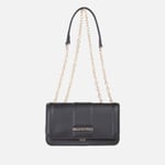 Valentino Women's Brass Flap Bag - Nero