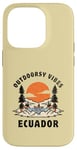 Coque pour iPhone 14 Pro Outdoorsy Vibes Équateur Voyage Vacances Equateur