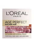 L'Oreal Paris Age Perfect Golden Age Day Cream SPF 20 for Mature Skin 50ml, One Colour, Women