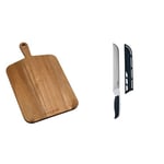 Cole & Mason H722132 Barkway Medium Chopping Board with Handle | Wooden Board/Cutting Board/Serving Board | Acacia Wood | (L)460mm x (W)270mm x (D)20mm | Not Suitable for The Dishwasher