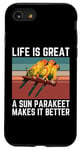 iPhone SE (2020) / 7 / 8 Retro Parakeet Life Is Great A Parakeet Makes It Better Case