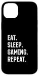 iPhone 14 Plus Eat Sleep Gaming Repeat Gaming Console Gaming & Video Gaming Case