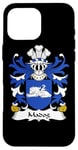 Coque pour iPhone 16 Pro Max Armoiries Madog - Blason de la famille