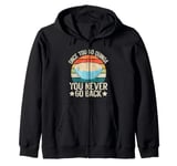 Once You Go Quinoa You Never Go Back Quinoa Zip Hoodie