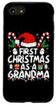 iPhone SE (2020) / 7 / 8 First Christmas As A Grandma Family Matching New Grandmother Case