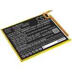 Kompatibelt med Galaxy Tab A7 Lite 8.7 2021, 3.85V, 4900mAh