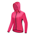 Wosawe-Veste De Cyclisme Imperméable Pour Femme,Sweat À Capuche Coupe-Vent,Sports De Vélo De Montagne Et De Route,Été