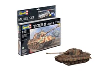 Tiger II Ausf. B Model Set 1:72 Plastique Model Kit Revell