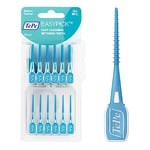 TePe EasyPick Toothpicks, Blue, ISO M-L, 36pcs, Plaque Remover, efficient Clean Between The Teeth, Durable Dental Picks for Small Gaps, Comes with Travel case