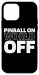 Coque pour iPhone 12 mini Pinball Boule - Arcade Machine Flippers