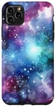 iPhone 11 Pro Max Watercolor Space Universe Galaxy Stars Cosmos Sky Case