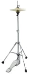 GEWA Pied de cymbale HiHat Junior HH-50 incl. cymbale HiHat 8", hauteur env. 50cm/70cm - PS803050