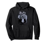 Buffy The Vampire Slayer Distressed Vintage Scooby Gang Pullover Hoodie