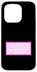 Coque pour iPhone 15 Pro Rose Saynomo (Say No More) Couleur graphique rose