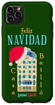 iPhone 11 Pro Max Merry Christmas, Antoni Gaudi drawing, Barcelona Spain Case