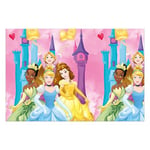 Procos - Nappe en Plastique Disney Princess Live Your Story (180 x 120 cm), Multicolore 93850