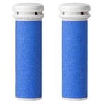 2 x Emjoi Micro Mineral Compatible Pedi Coarse Replacement Rollers 