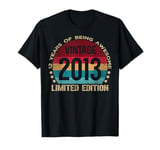 12 Year Old Gifts Vintage 2013 Limited Edition 12th Birthday T-Shirt