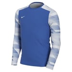 NIKE CJ6072-463 Dri-FIT Park IV Goalkeeper Sweatshirt Unisex Royal Blue/White/White Size XS