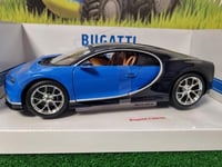 BUR11040 - BUGATTI Chiron bleue - Burago - 1/18