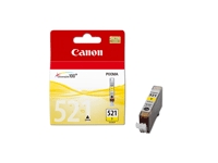 Canon Cli-521Y - 9 Ml - Gul - Original - Förpackning Med Stöldmärkning - Bläcktank - För Pixma Ip3600, Ip4700, Mp540, Mp550, Mp560, Mp620, Mp630, Mp640, Mp980, Mp990, Mx860, Mx870