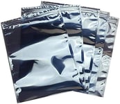 Lot de 10 sacs refermables antistatiques de qualité supérieure - 17 x 22 cm - En plastique - Pour carte mère, SSD, disque dur, ddr3, Ram - Composants électroniques