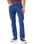 Lee Brooklyn Straight Jeans Homme, Mid Stonewash, 40W / 30L