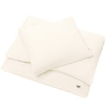 BIBS baby bedding muslin - ivory