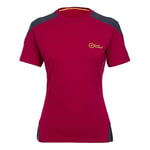 Great Escapes Semeru T-Shirt pour Femme Taille XL Persian Red/Sky Blue