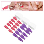 Portable Nail Polish Remover Clip Wrap Nail UV Gel Cleaning Cotton Pad Set M GF0