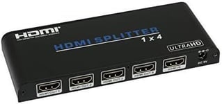 1 Entr¿¿E 4 Sorties Splitter Hdmi Version 2.0 Hdcp 2.2 4k 3d 1080p Dvi 1.0 Full Hd 1 In 4 Out Pour Hd-Dvd, Ps3, S Pc, Dv, Xbox 360, Hdtv, T¿¿L¿¿Viseur Etc.