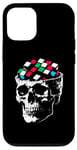 Coque pour iPhone 12/12 Pro Magic Cube Skull Vintage Illustration Magic Cube Lover