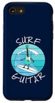 Coque pour iPhone SE (2020) / 7 / 8 Surf Guitar Guitariste électrique Surfeur Vacances d'été