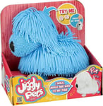 Jiggly Pets - BLUE PUP - Walks, Jiggles & Wags To the Tune - Electronic Pet NEW